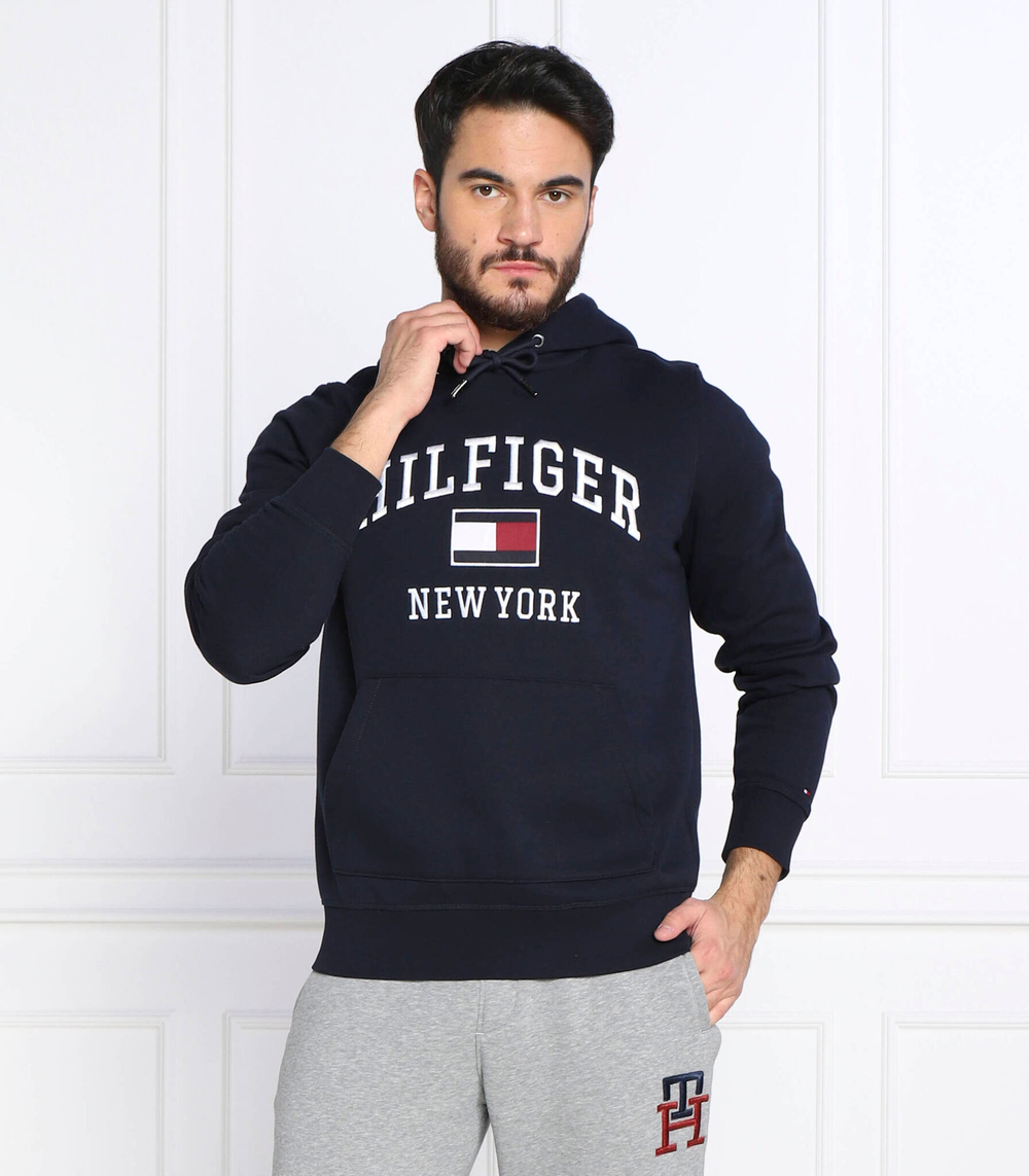 Худи modern Tommy Hilfiger - темно-синий(MW0MW28173)