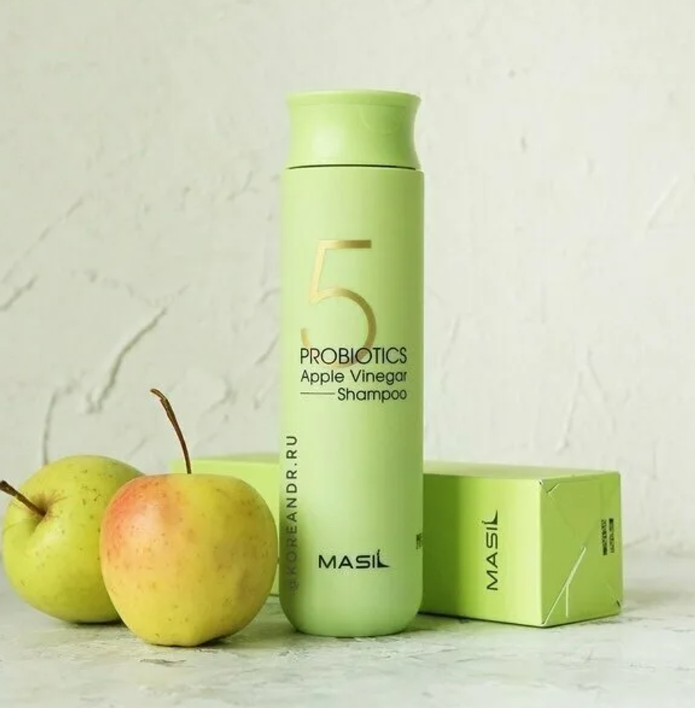 Masil 5 Probiotics Apple Vinegar Shampoo шампунь для волос 300мл