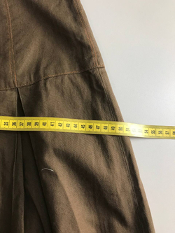 Юбка Silverline стильная льняная, маркировка 42, визуально 48 размер