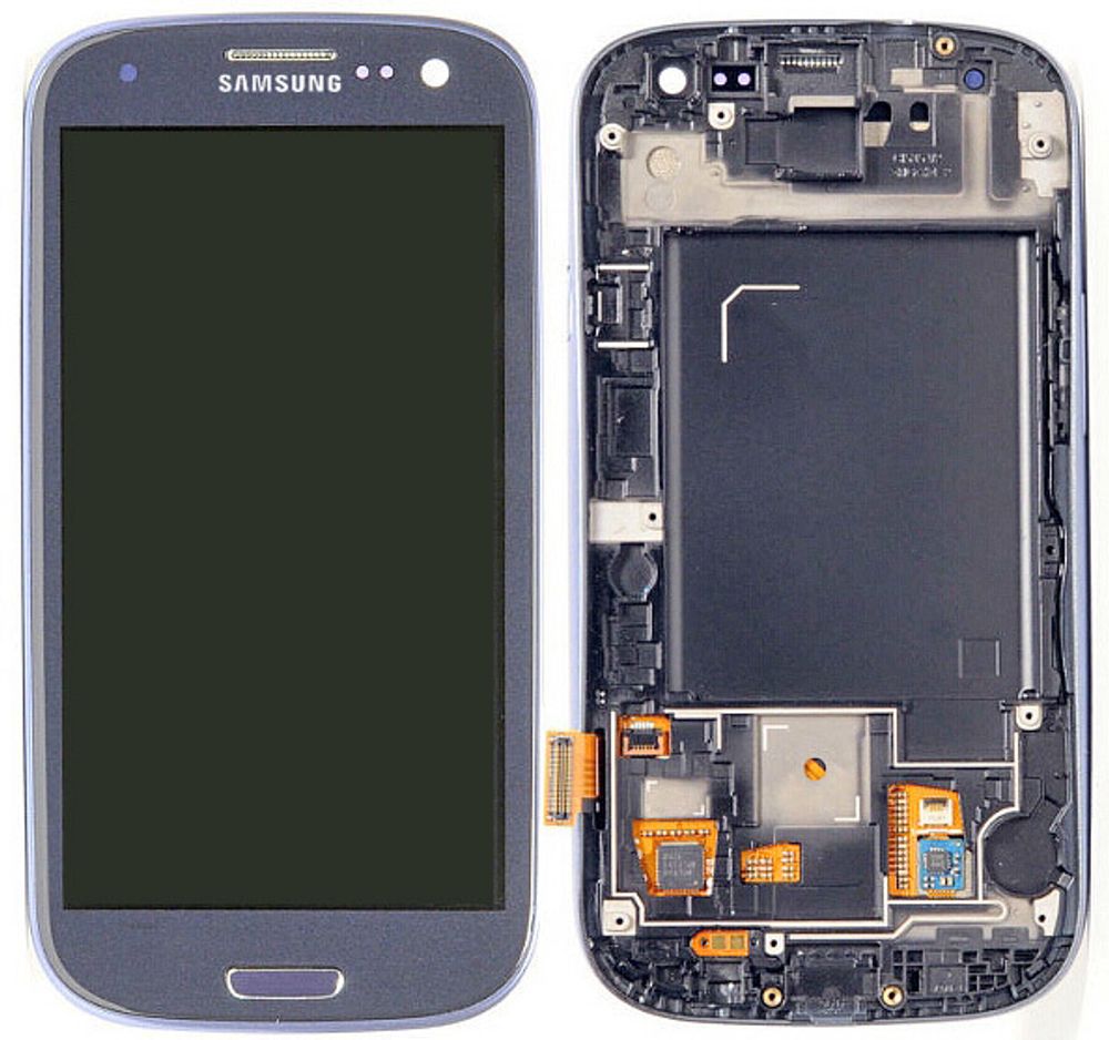 Дисплей для Samsung i9300 модуль Синий