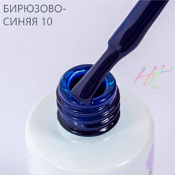 Гель-лак ТМ "HIT gel" №10 Blue, 9 мл