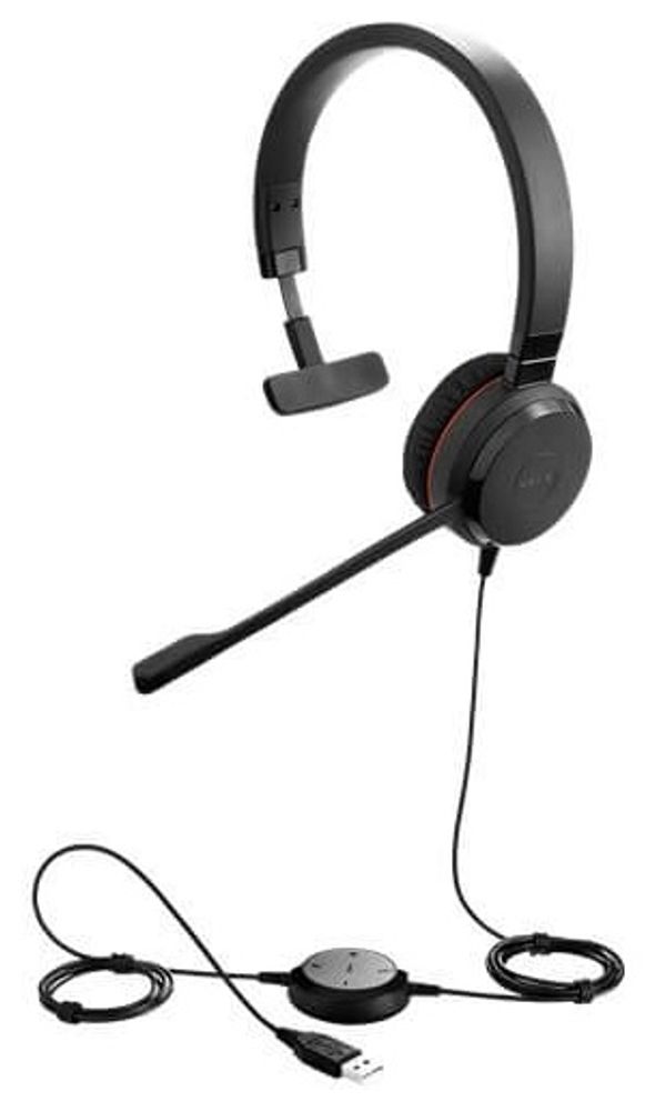 Наушники Jabra EVOLVE 20 MS Mono USB Special Edition, 4993-823-309 черный