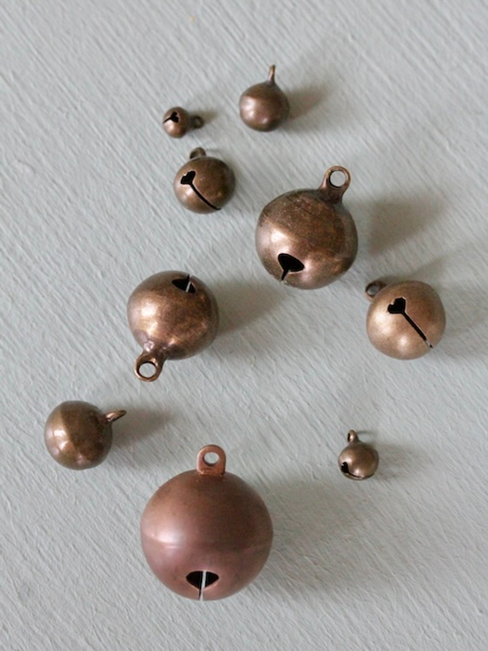 Бубенцы ассорти (образцы всех размеров) 9 шт.