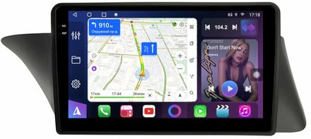 Магнитола Lexus ES250 2012-2015 (взамен монохром экрана) - FarCar ES12A монитор 9.5" QLED на Android 14, TS18, CarPlay, 4G SIM-слот
