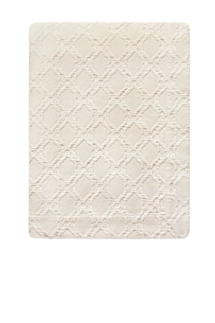 Покрывало 240x260 Luxberry Edinburg слоновая кость