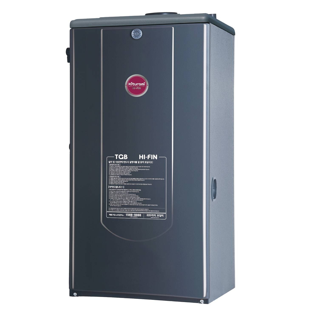 Котел газовый KITURAMI TGB HiFin-30 напольный, 2 конт., закр.кам.сгор., сталь