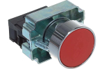 Кнопка управления LAY5-BA41 без подсветки красная 1з IEK