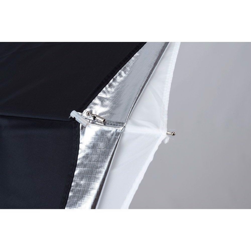 Зонт Lastolite LL LU3237F Umbrella All in One 72 см серебро/белый