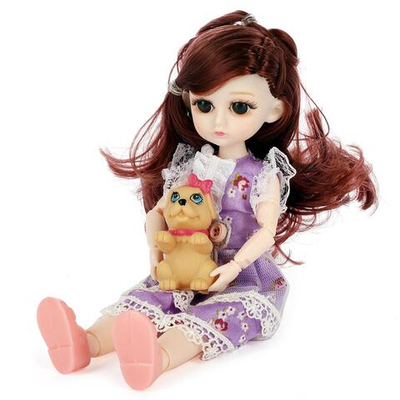 Кукла Классическая с аксесс. 30см, пакет 8189-2