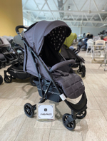 Коляска детская "LARGO STAR" RA054 Moon Grey