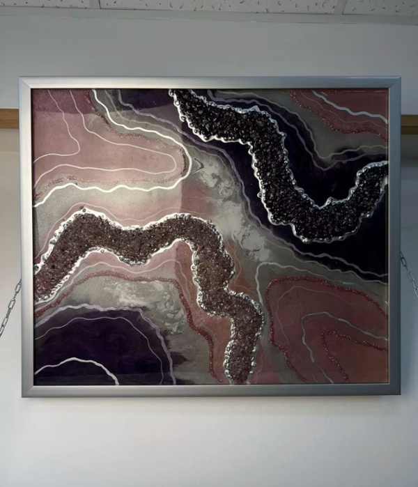 ЭКСКЛЮЗИВНЫЙ СТОЛ ИЗ ЭПОКСИДНОЙ СМОЛЫ