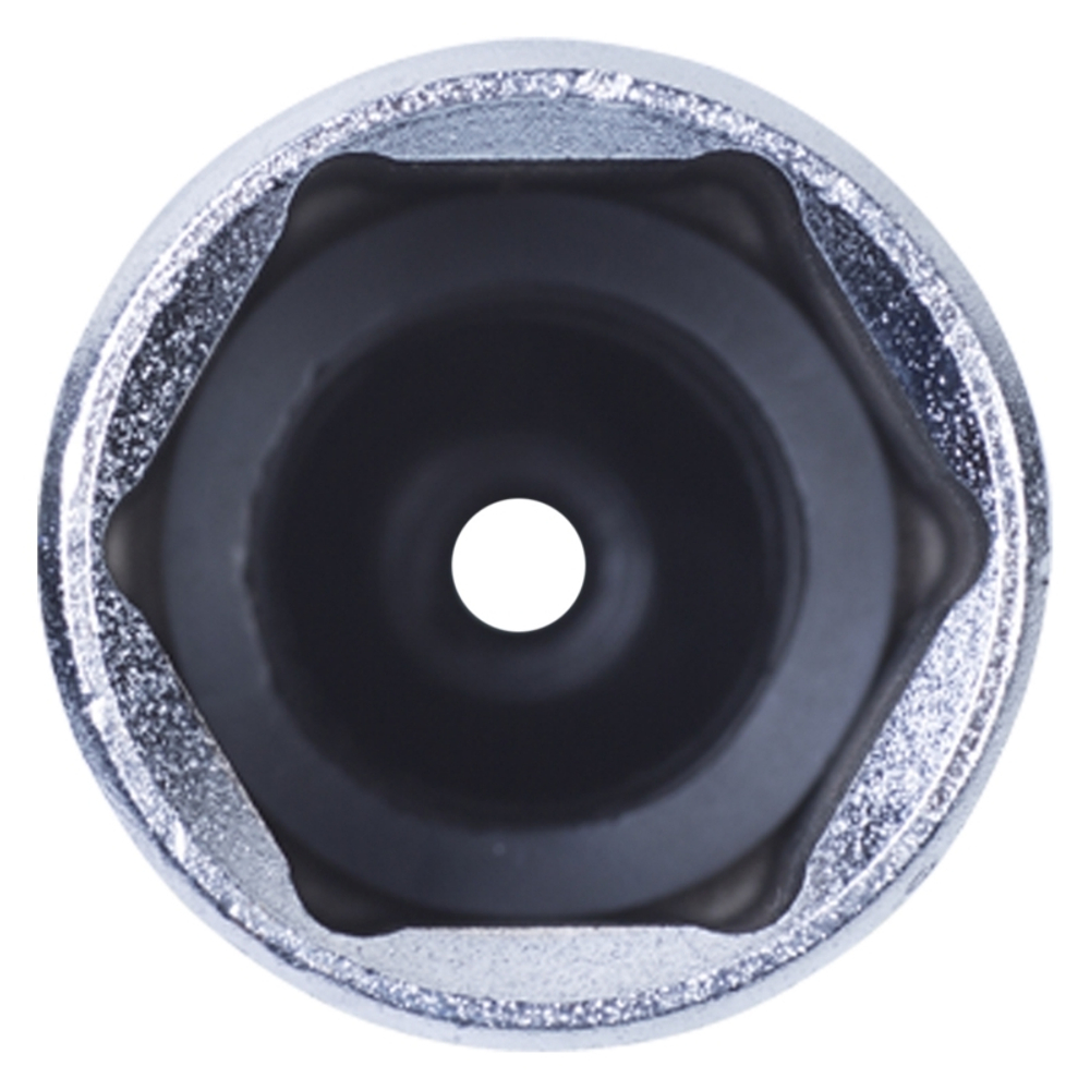 Головка свечная шестигранная 3/8&quot;, 21 мм, резиновый фиксатор KING TONY 363521