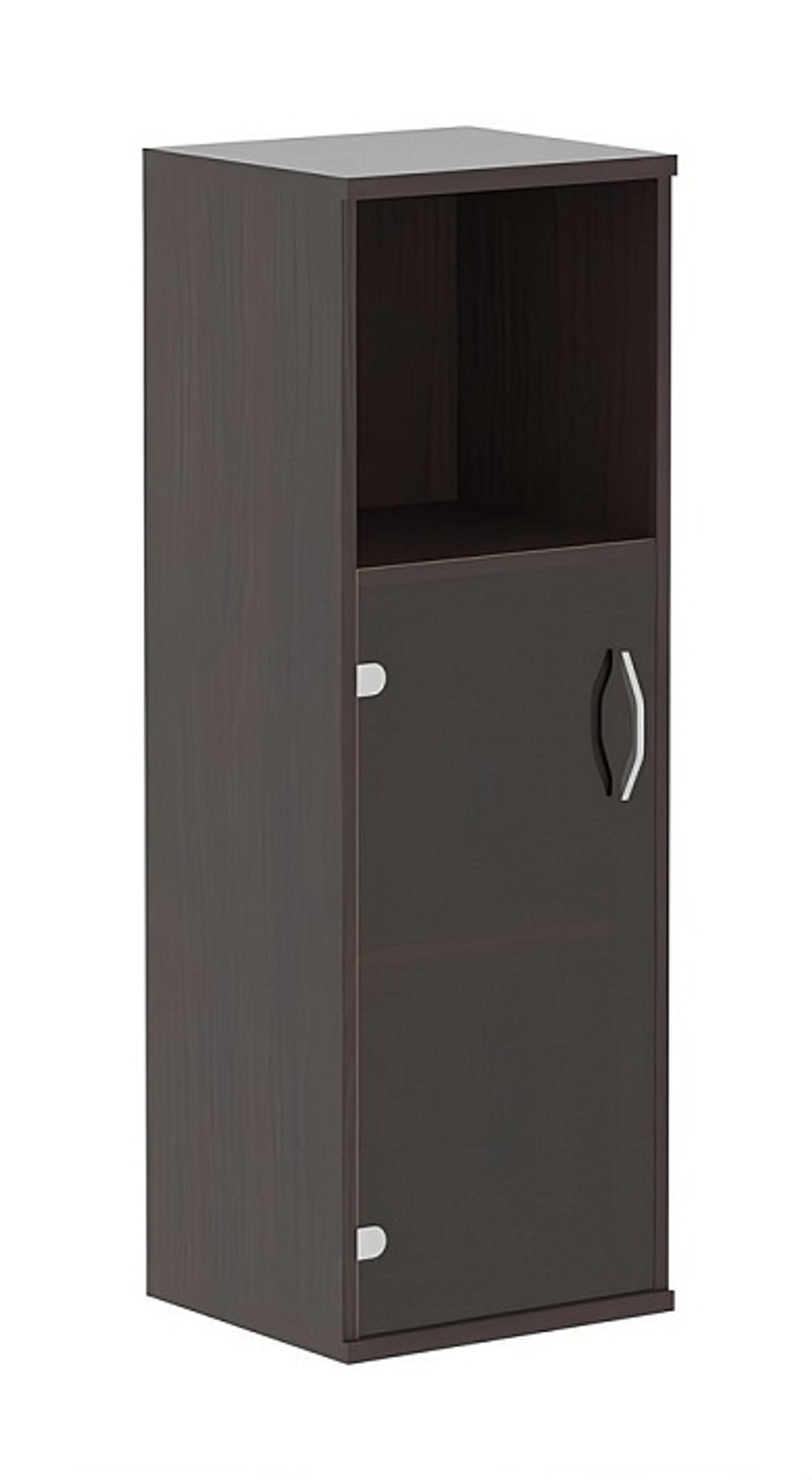 Шкаф-колонка средний со стеклом СУ-2.2 Имаго (Imago)