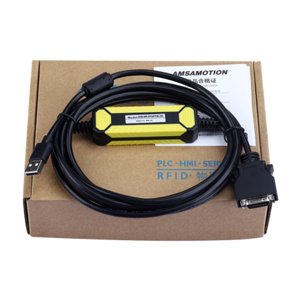 Кабель USB-MR-CPCATCBL3M для программирования сервоприводов Mitsubishi Electric MR-J2S/J2