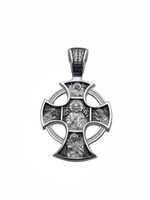 Крест из серебра/Чернение