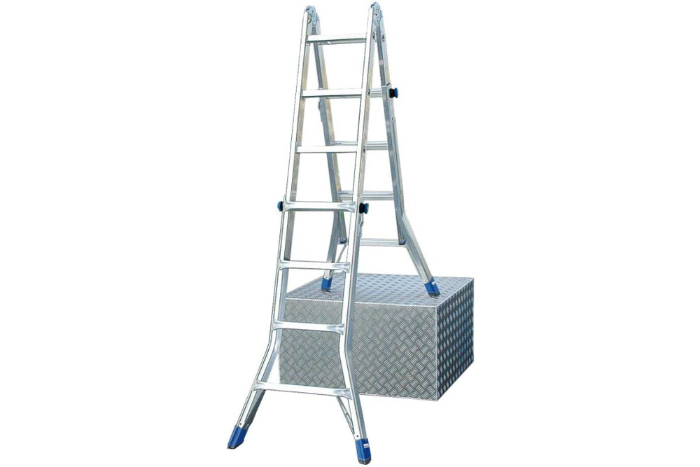 STABILO Шарнирная телескопическая лестница 4х4 (133953)