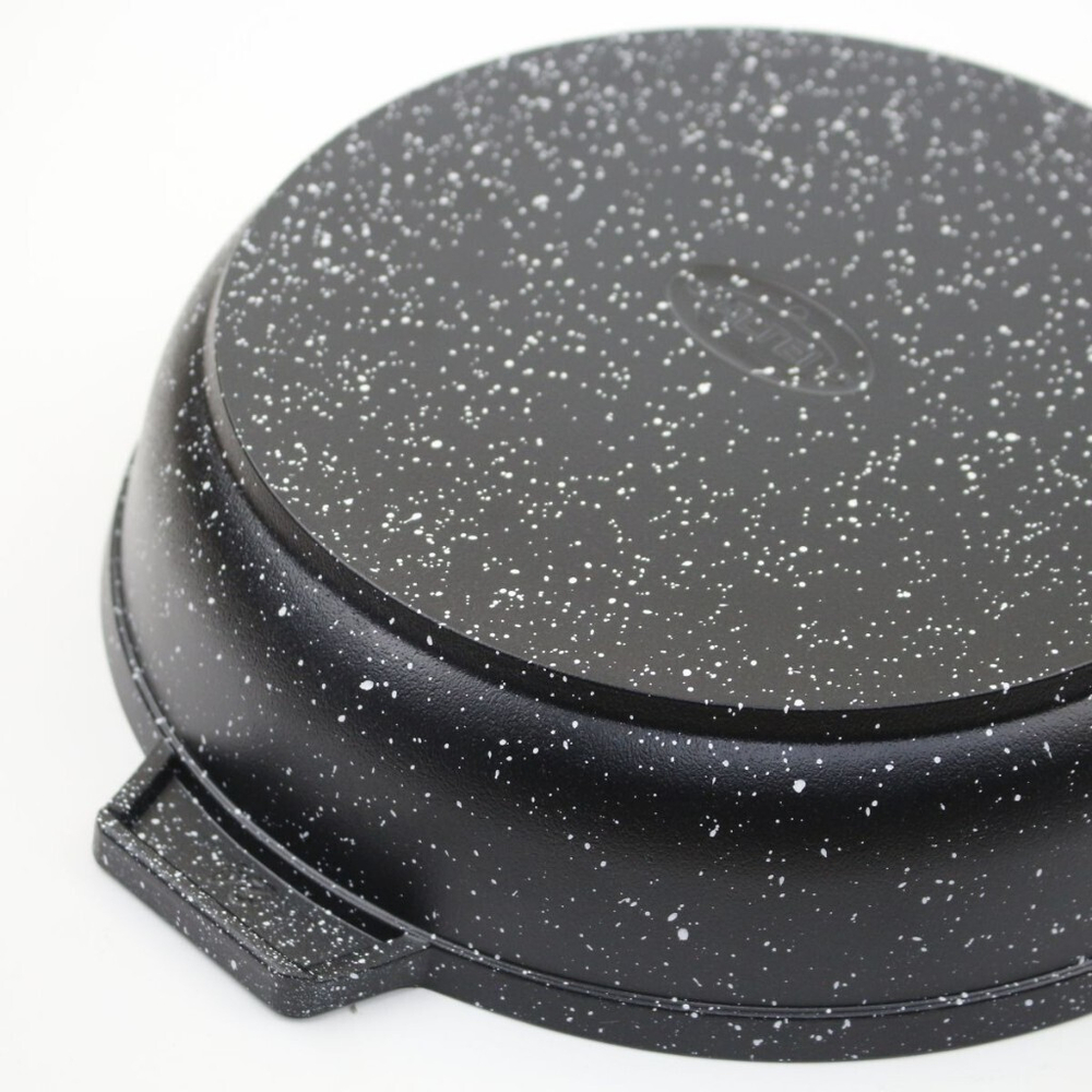 Сковорода алюминий, 24 см, антиприг, Алтей, Granit Perfection black, 02-2450-100, съем руч