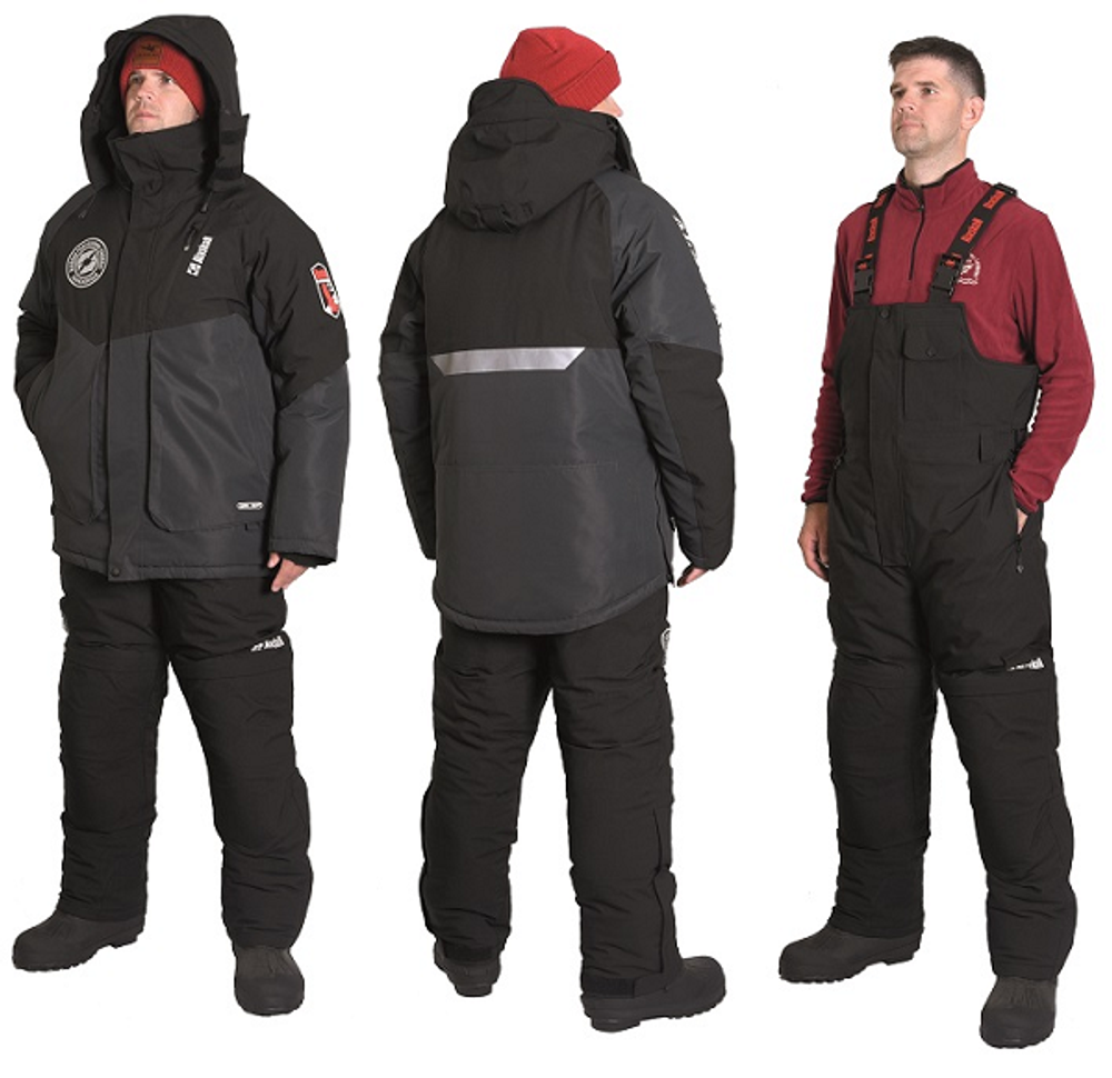 Костюм мужской зимний Alaskan Savoonga (Серый/Черный)