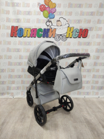 Коляска модульная Adamex Nola Natura N-9-Moon