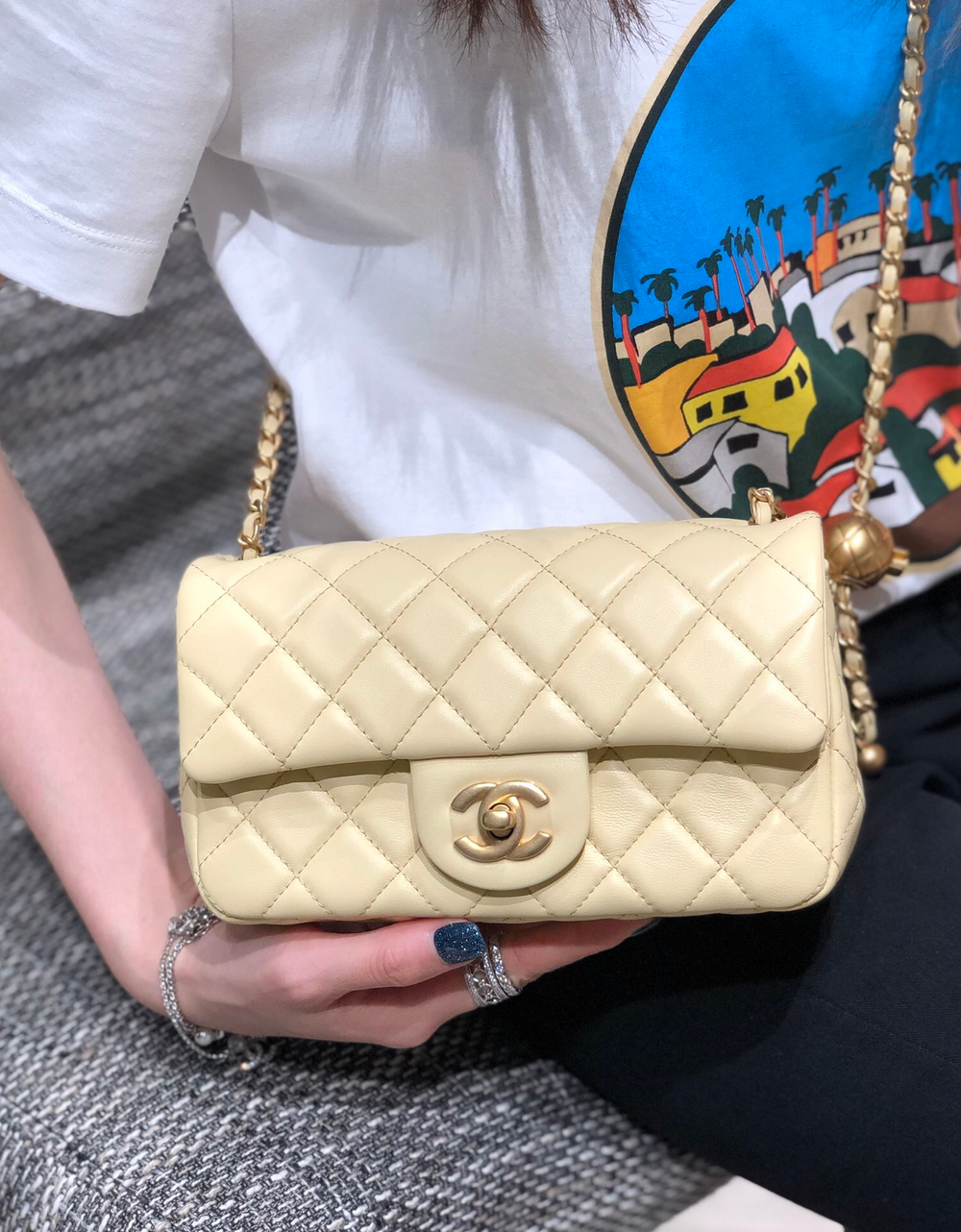Chane1 Mini Flap Bag 20 cm