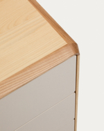 Сервант Anielle из массива и шпона ясеня 150 x 78 см