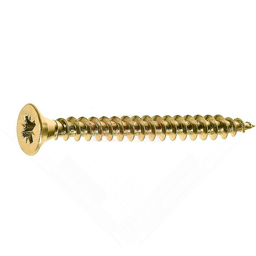 Саморез универсальный 6x45 желтый цинк