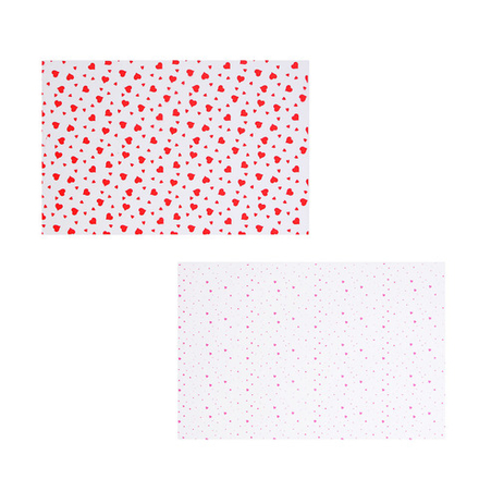 Пленка для упаковки подарков и цветов тм LADECOR, 70х100 см, 30 мкм, 2 дизайна