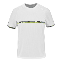 Мужское теннисное поло Babolat Aero Crew T-Shirt Men - White