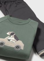 толстовка с двумя брюками