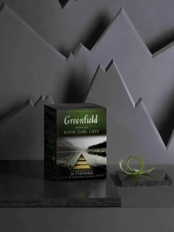 Чай в пирамидках чёрный Greenfield Royal Earl Grey, 20 шт