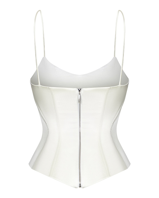 Топ корсетный с пуговицами