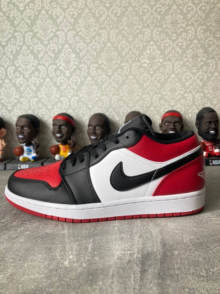 553560-612 купить Jordan 1 Low Bred Toe (GS)