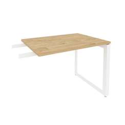 Onix Direct Брифинг-приставка на О-образном м/к O.MO-BR-9 Тиквуд Светлый/Металл Белый 980*720*750