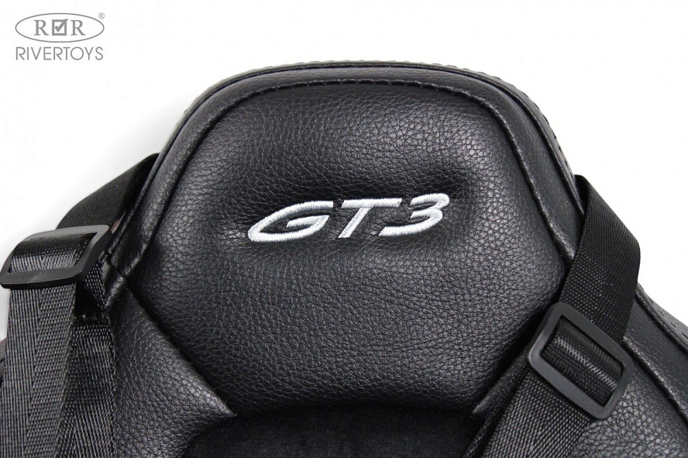 Детский электромобиль RiverToys Porsche 911 GT3 Y911YY Y911YY-BLACK-GLANEC/черный глянец