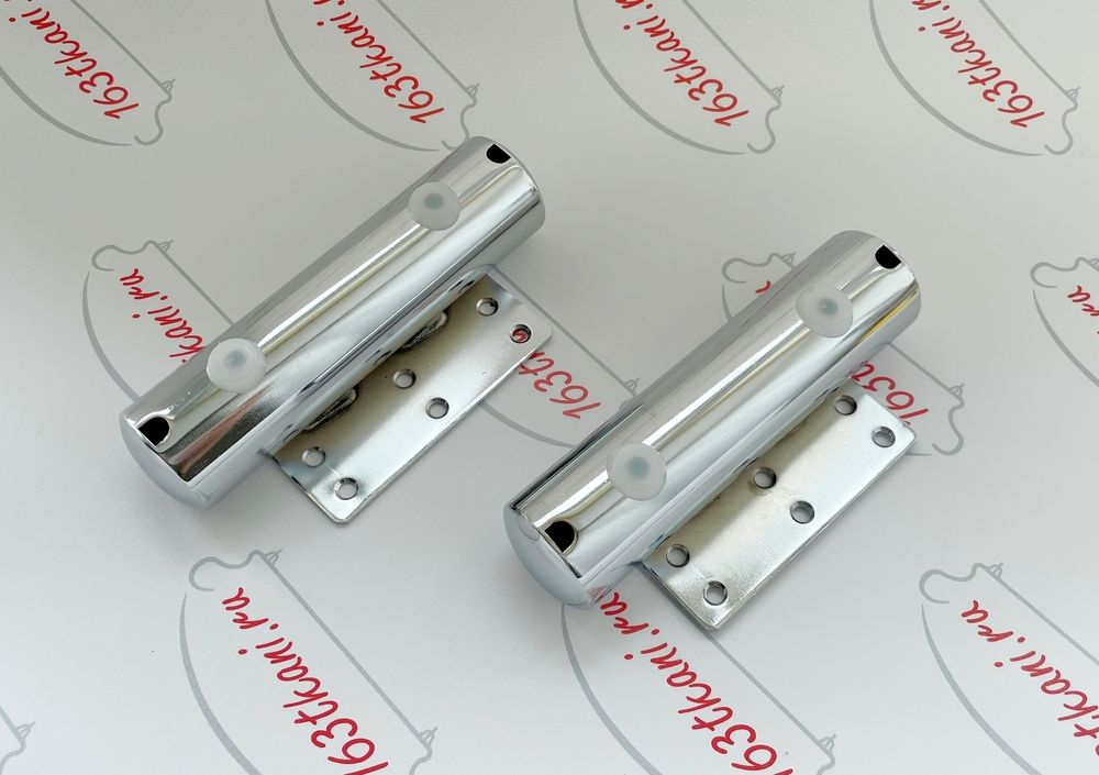 Ножка опора хром мебельная валик D40 L170 металл