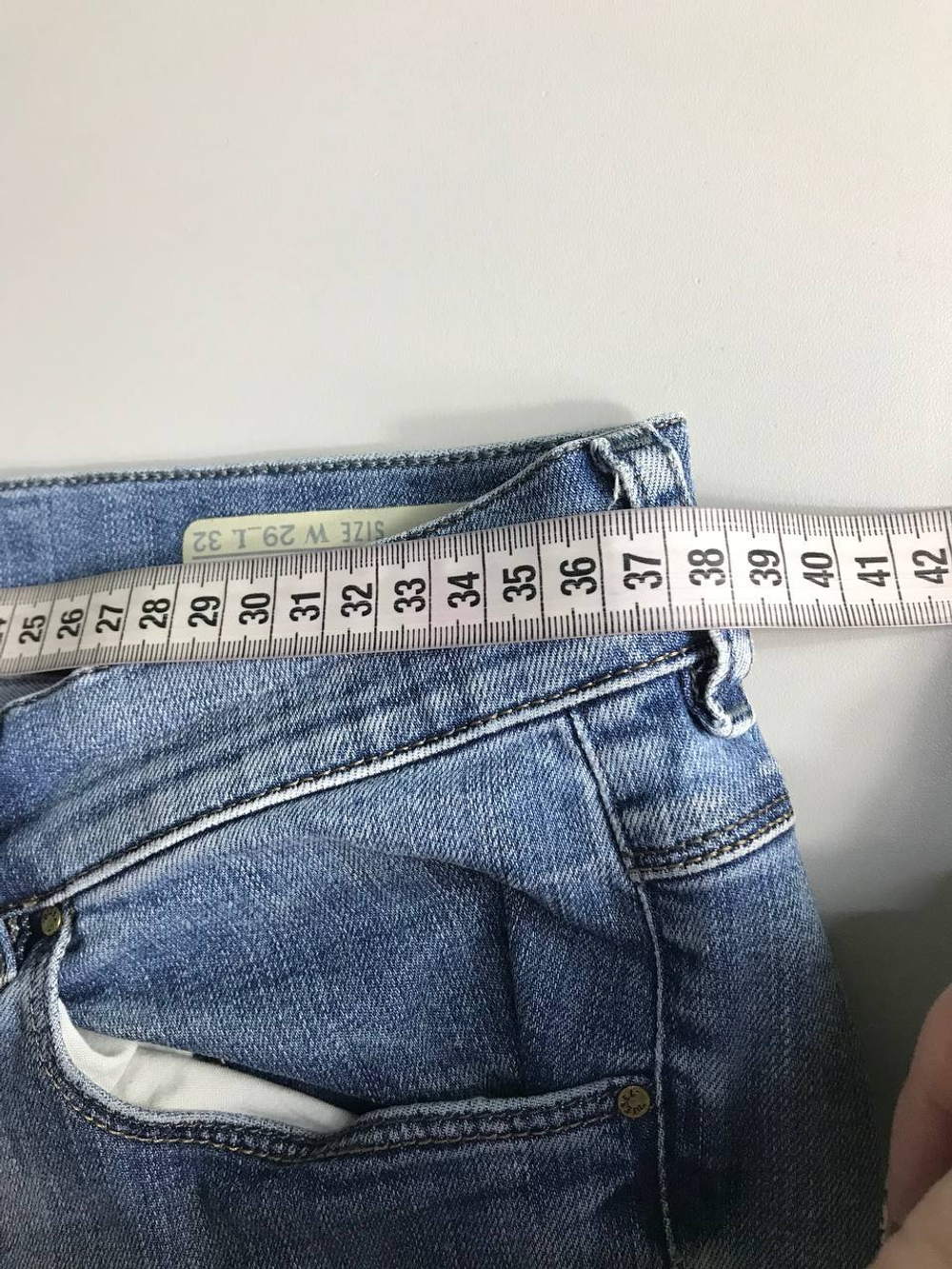 Джинсы комфортной посадки,маркировка 29, визуально на 44/46 размер