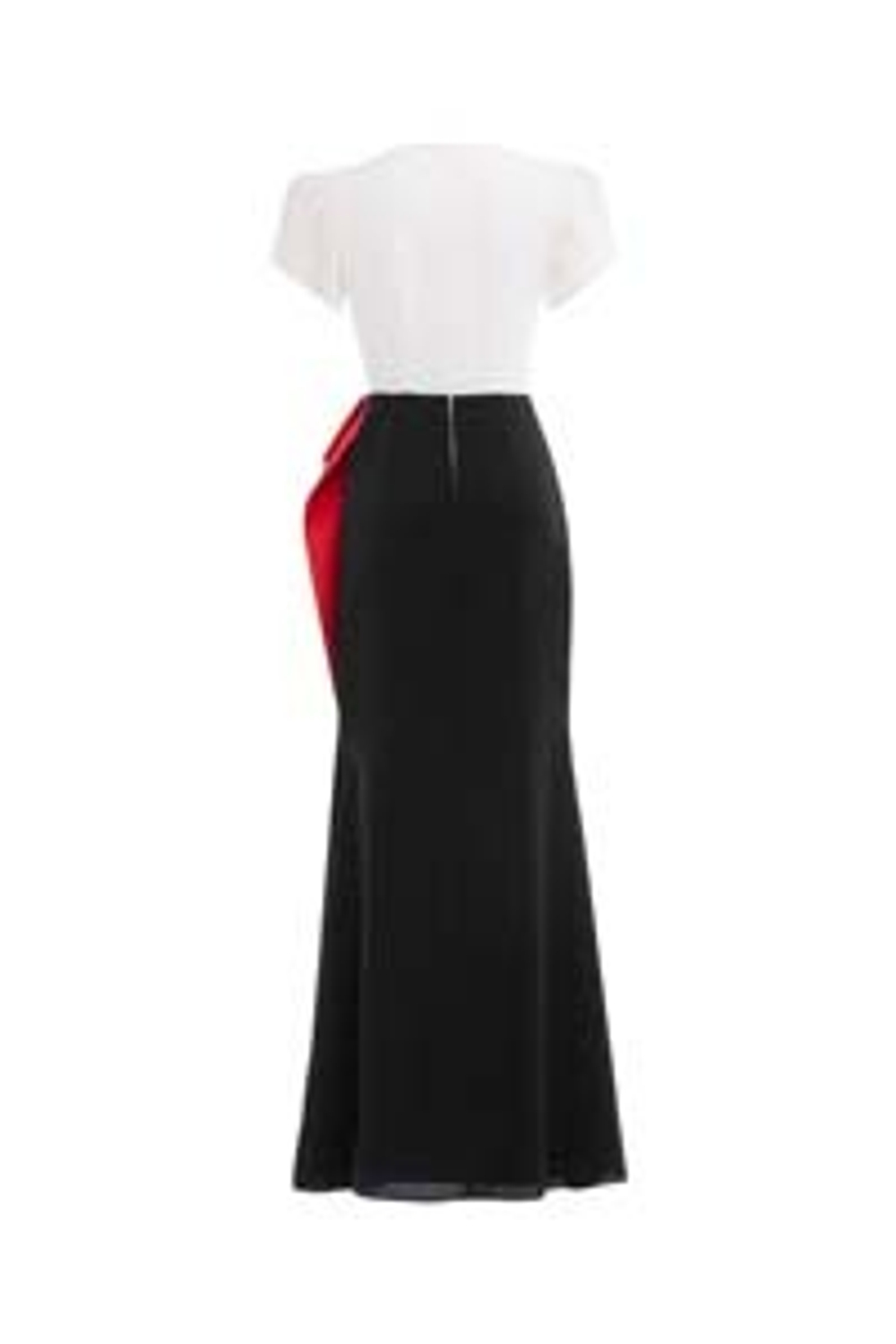 Платье в пол с отделкой в виде банта 15-05-25 SS