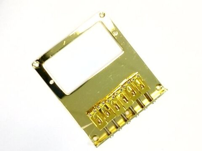 Бридж электрогитары 89x102 mm золото