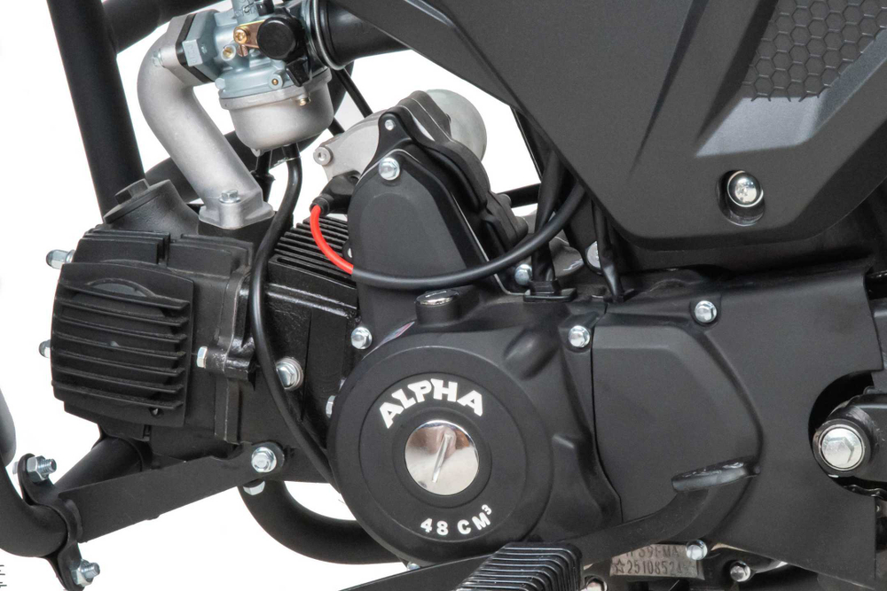 Мопед Motoland Альфа RT 11 (LM48-B) черный (A)