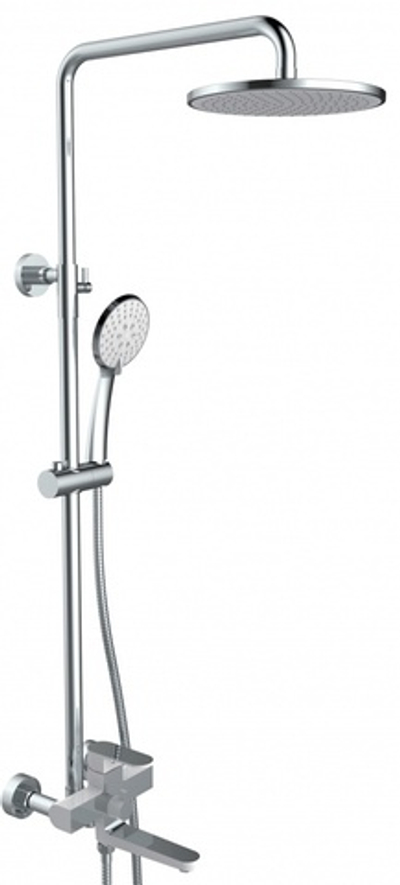 283562-F Душевая система (бел./хром) ViEiR (4/1шт)