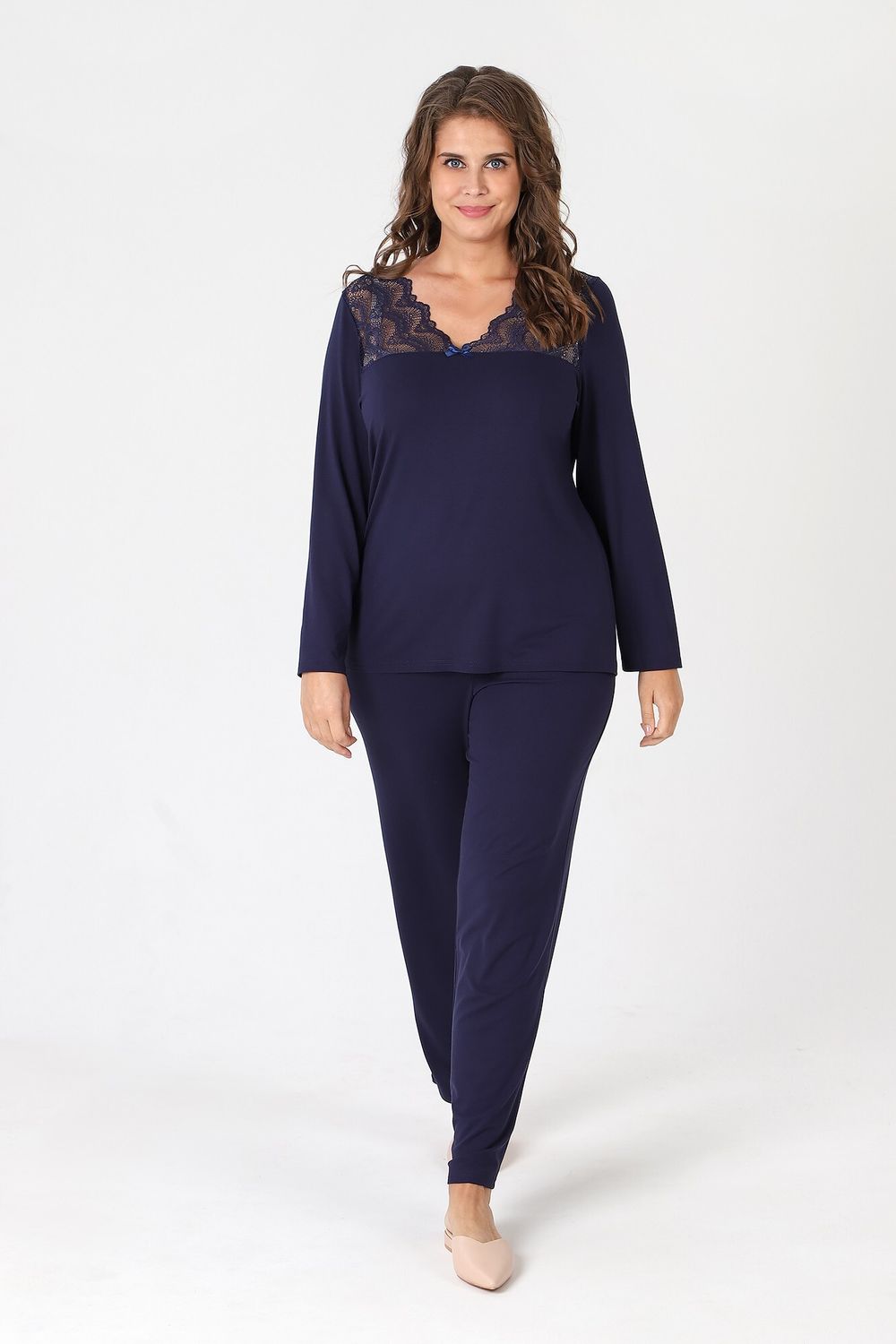 Пижама Миндаль-2 Виотекс ТЁМНО-СИНИЙ