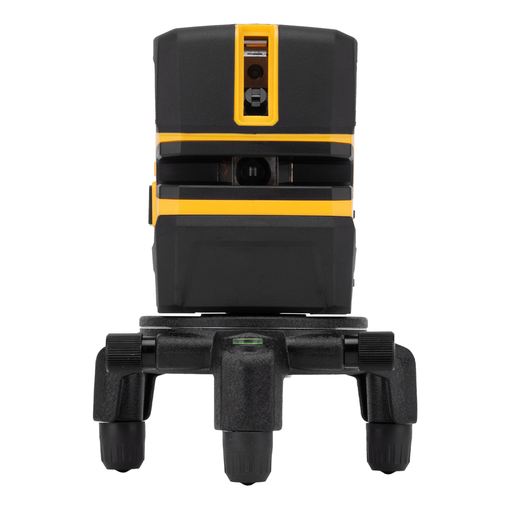 Лазерный уровень LX 05 Red, 20 м, 635 нм, аккумулятор Li 5200 mAh, резьба 5/8" Denzel