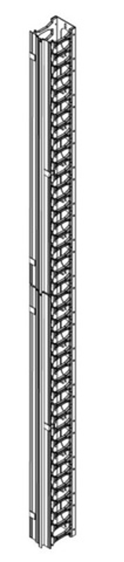 Кабельный организатор Eurolan 60A-18-48-01-22BL