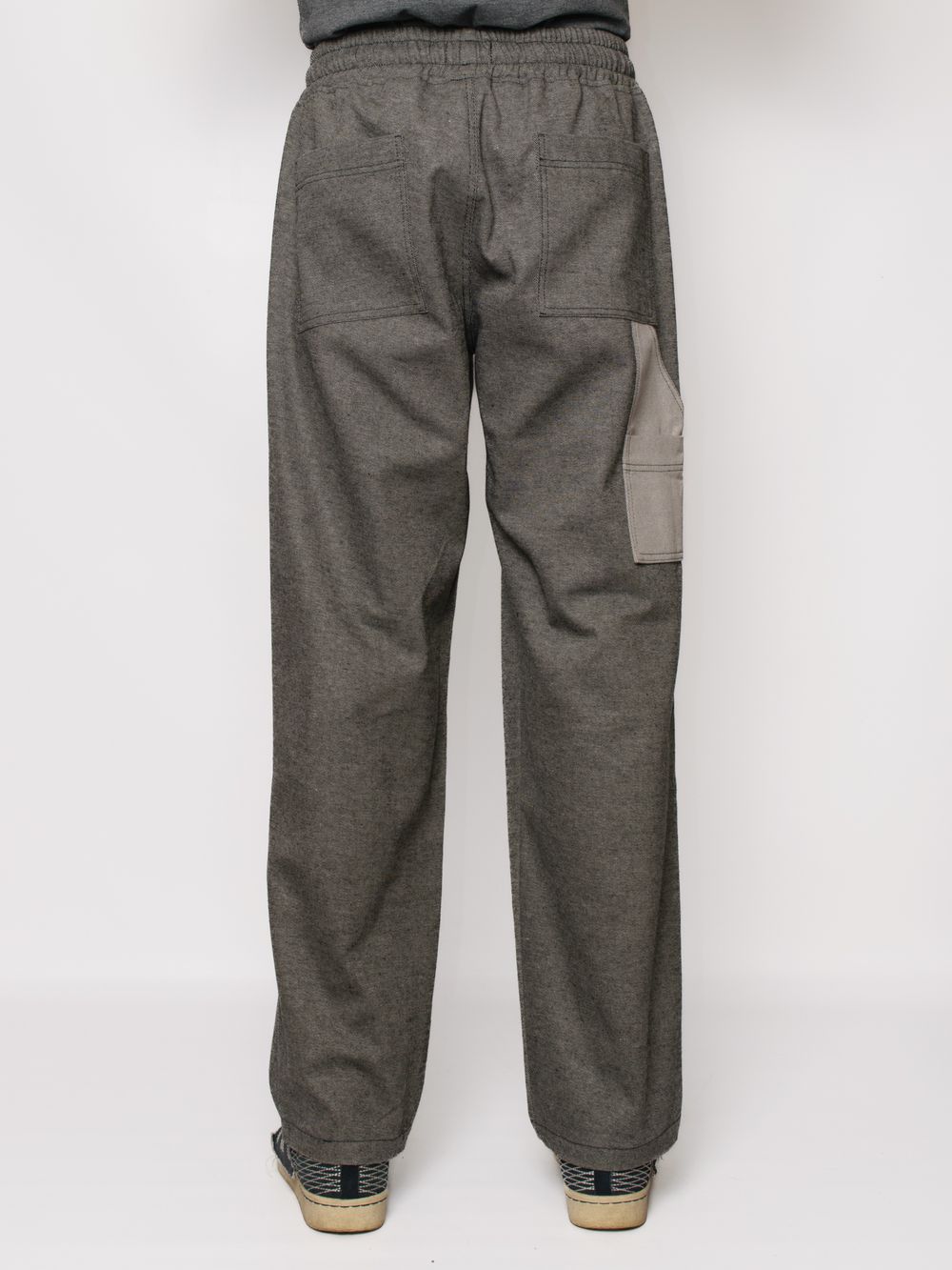 Брюки Sashina Side Pocket светло-серые