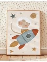 Постер для детской комнаты 40х50 см эстетика