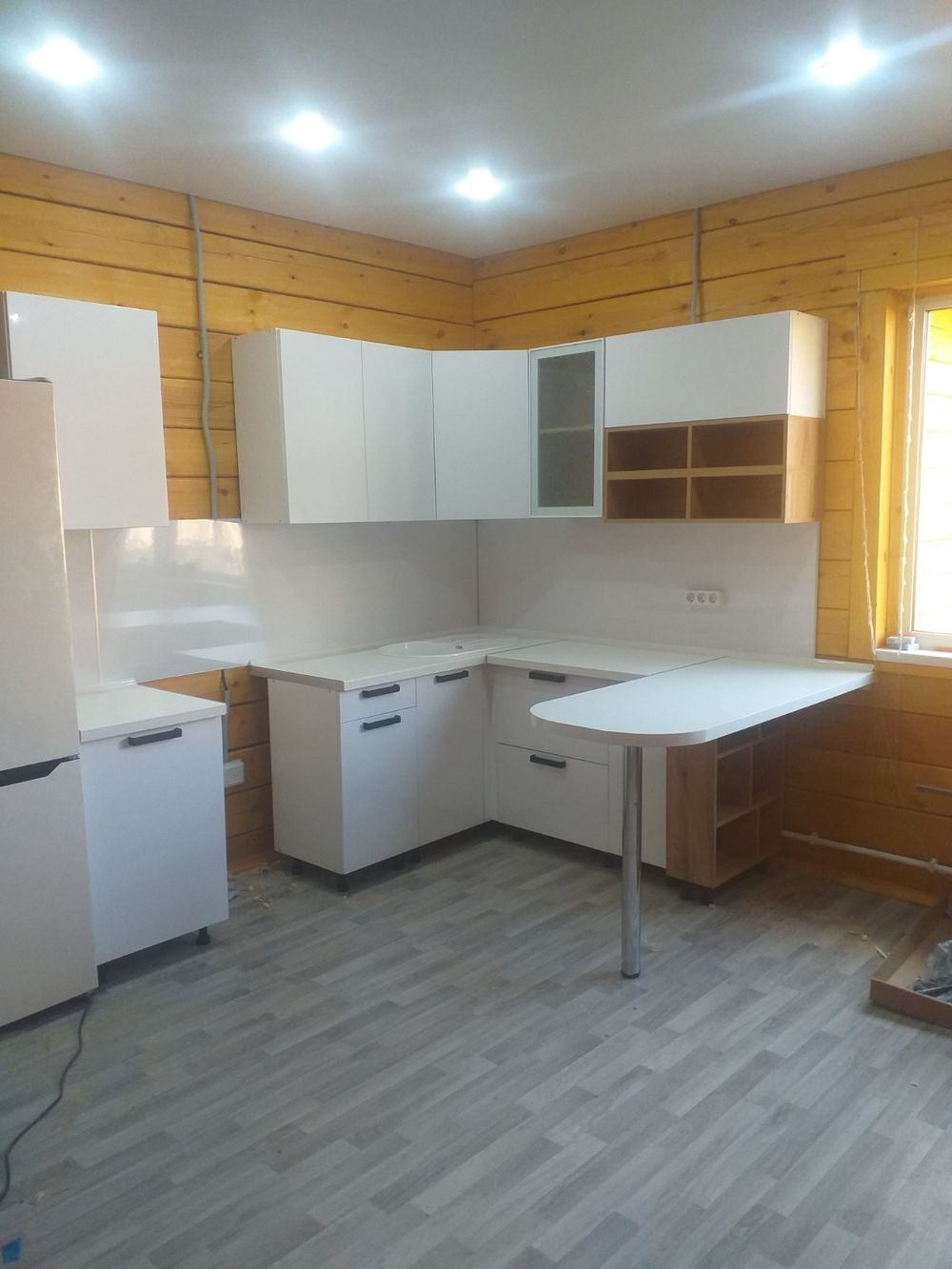 Модульная кухня "Фиджи" Белый