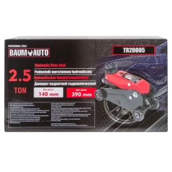 Домкрат подкатной гидравлический 2.5т (h min 140мм, h max 390мм) Baum Auto##BaumAuto BM-TR20005