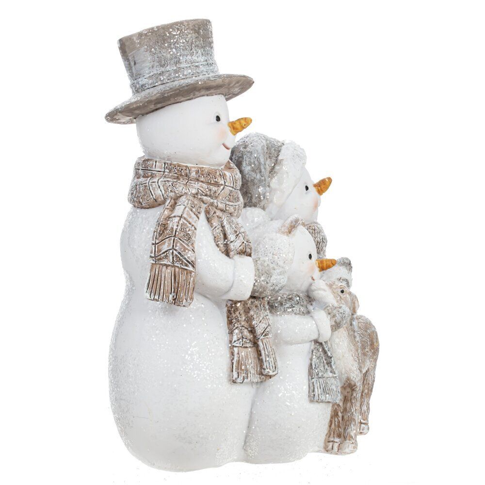 GAEM Фигурка декоративная "Снеговики", L12 W9 H16 см