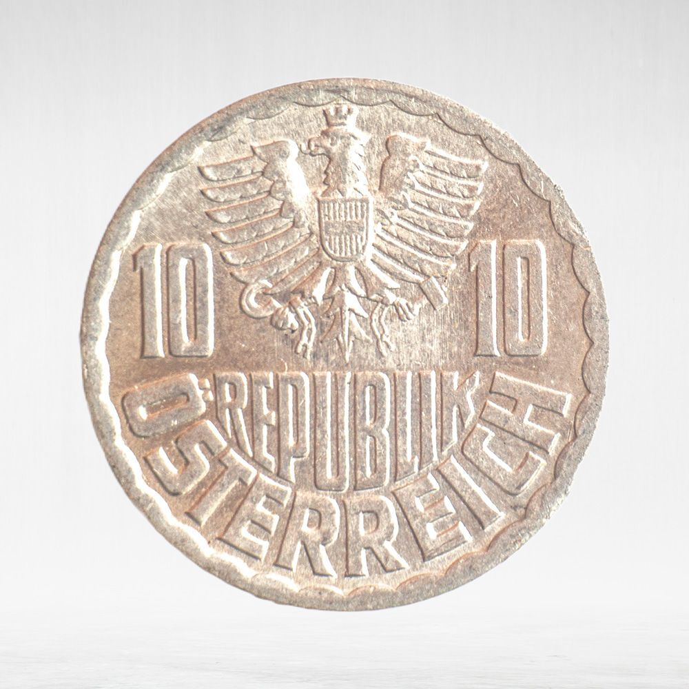 Austria, 10 Groschen, 1971, VF