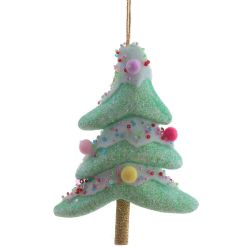 GAEM Изделие декоративное подвесное "Ёлка", L9,5 W3 H13 см, 2в.